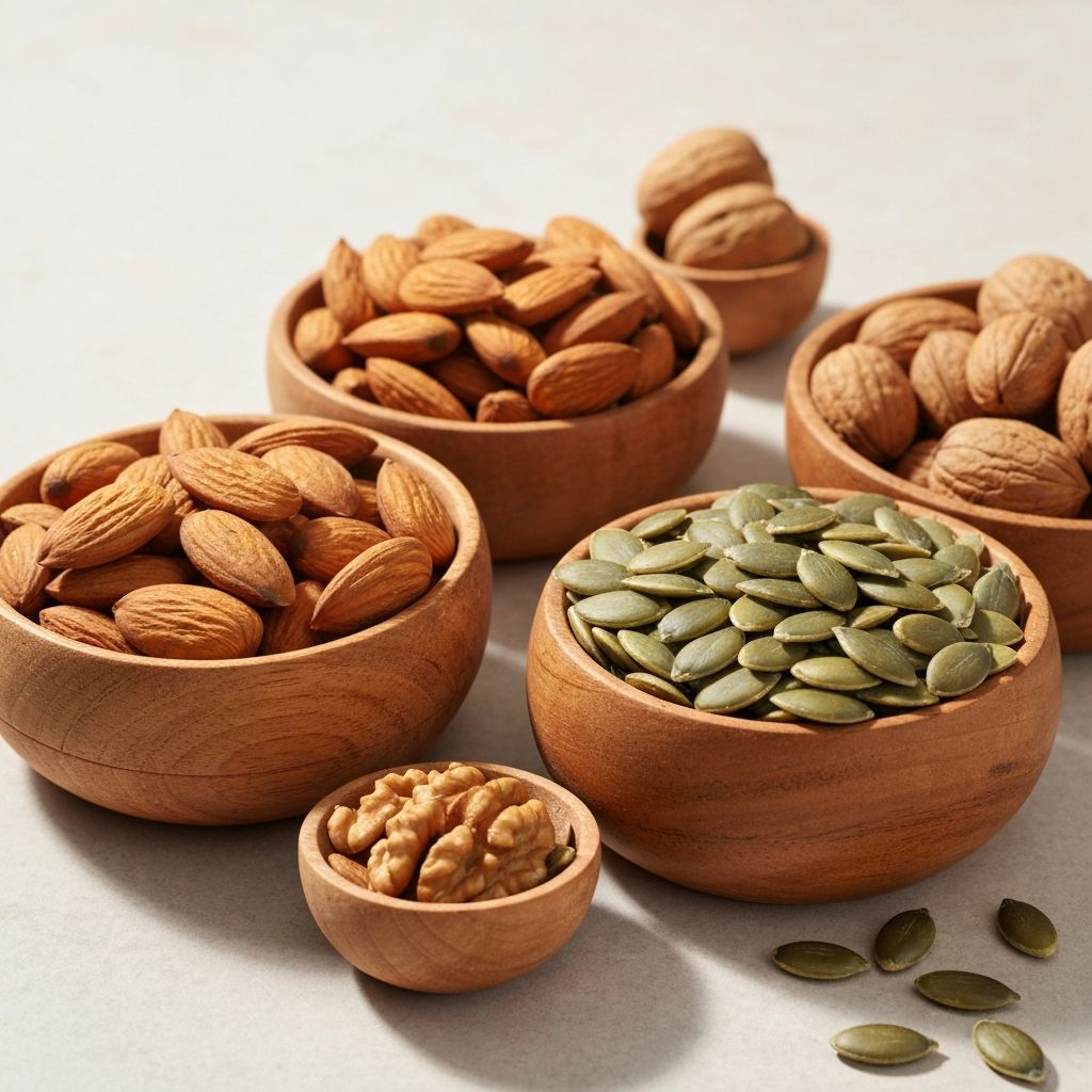 Nüsse und Samen